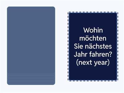 Das Leben A1 E16 über Urlaub sprechen 