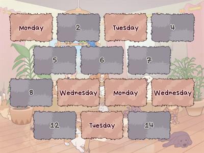 Super Minds 1 days of the week