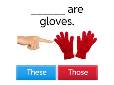 this, that, these, those