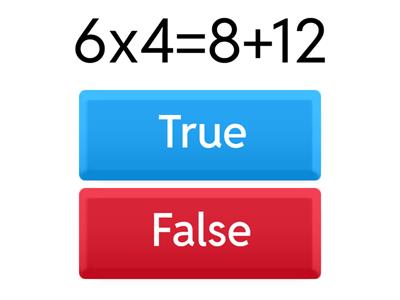 Equations:  True or False?