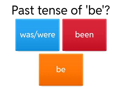 Irregular Verbs Quiz