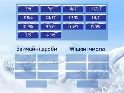 Математика . Дроби. 4 клас