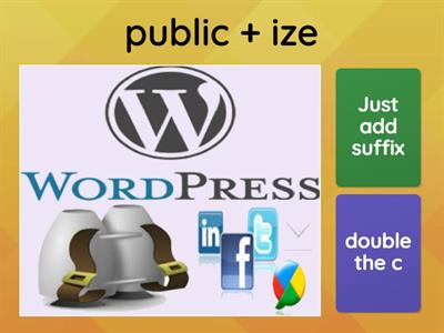 6.7 "Tricky Suffixes" -AL, -IZE, -IC, -OUS 