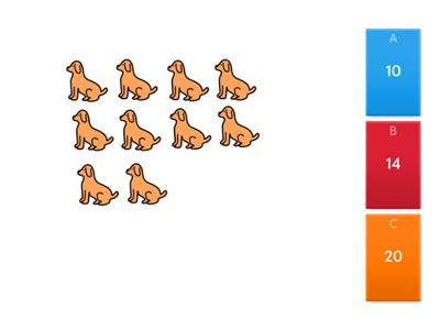 Numbers 10-20 - counting