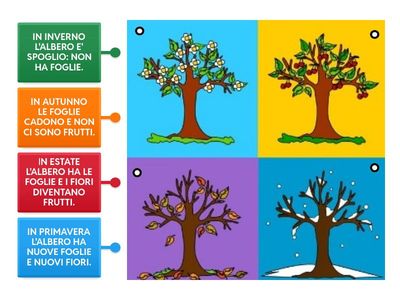  Gioco con le quattro STAGIONI.