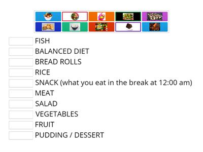 Unit 5: I'm at the canteen