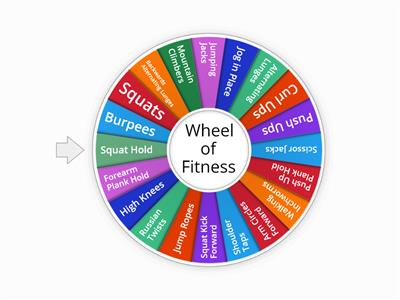 Wheel of Fitness