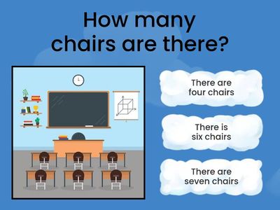 My Level 2 unit 2 classroom objects There is\There're 1