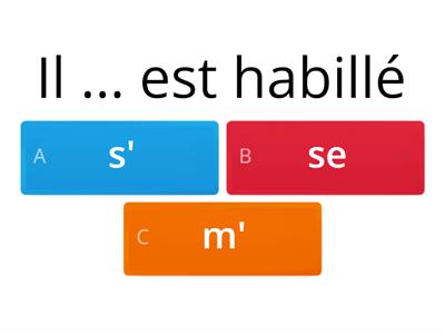 Les verbes pronomianux 