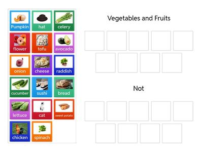 Vegetables and Fruits