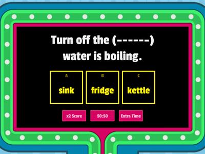 Grade 2 Unit 3 Vocabulary Game 3