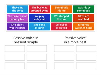 Passive voice 