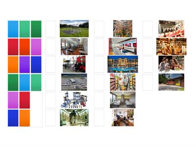 Places in the City Audio Match
