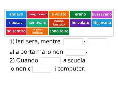 A2/b1- Imperfetto o passato prossimo?