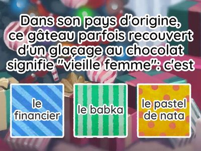 [ETYMOLOGIE] Quizz gourmand