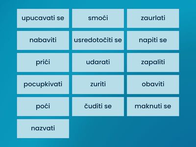 02. Njihanje - glagoli