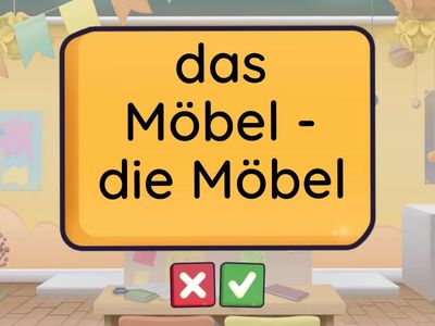 Menschen A1.1 Lektion 4. Möbel