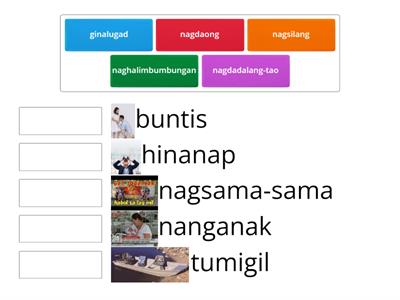 Tukuyin ang kasingkahulugan ng mga salita.