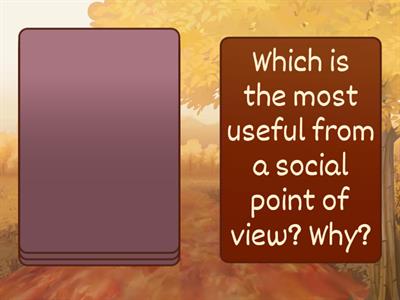 Solutions 3 Unit 4F (speaking)