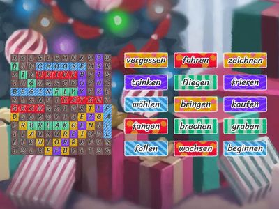 Irregular Verbs (Wordsearch)