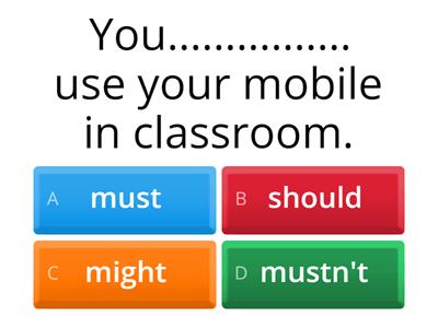 Modal Verbs