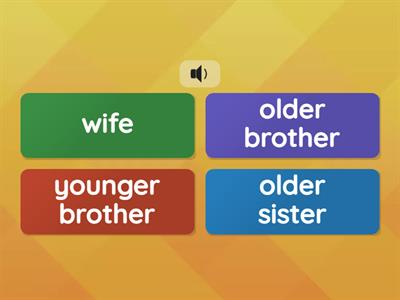 Audio L4わたしのかぞくQuiz