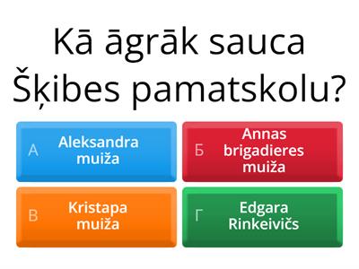 Šķibes pamatskolla.