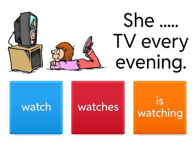 Present Simple or Present Continuous?