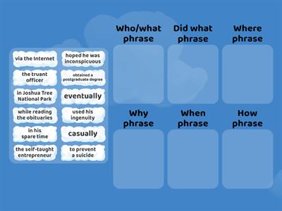 L8:L12 phrases