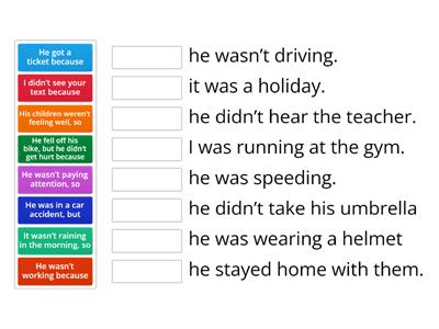 Past continuous; Past cont. with when - Lesson 3, Unit 6, Startup 3