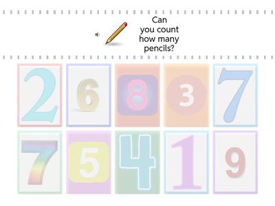 Count the school things!