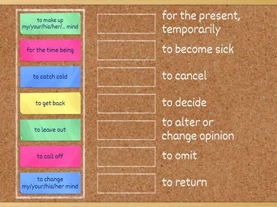 Vocabulary: expressions