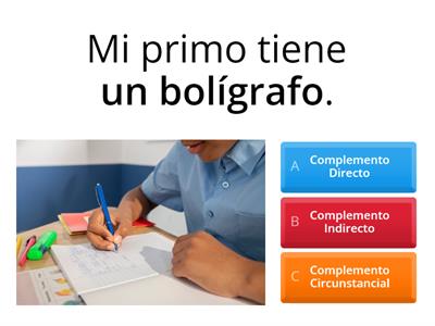 complemento directo, indirecto y circunstancial