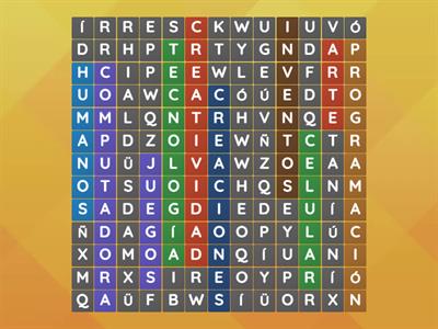 Sopa de letras Tecnología 