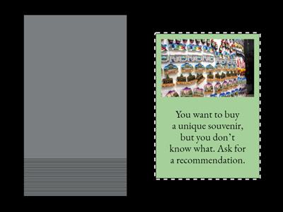 Speed chatting - travelling