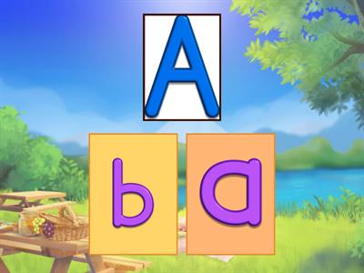 Find the Match: Uppercase - Lowercase Letters