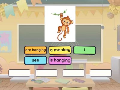 What do you see in the zoo?