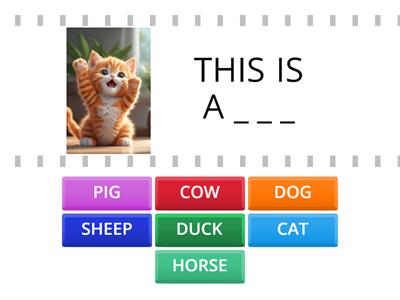  Farm animals TK