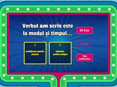 Modurile verbale: Modul indicativ. Modul imperativ. Modul conjunctiv. Modul condițional-optativ,