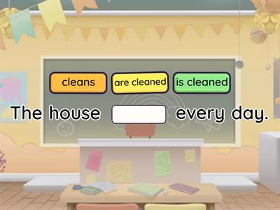  Passive voice present simple