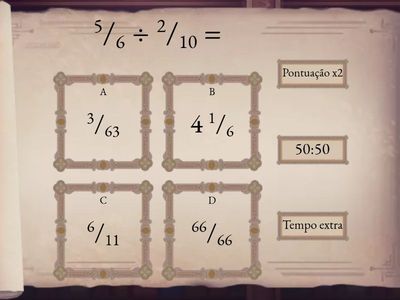 Divisão e frações