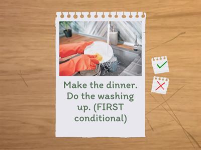 Zero/first conditional