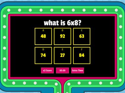multiplication quiz