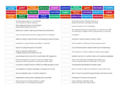 AQA 5.6 Rates of reaction