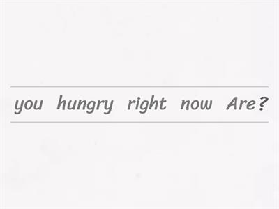 Word order in questions with 'be, Beginner