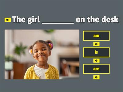 Helping Verbs (Am, Is & Are)- Grade 2