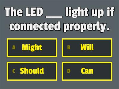 Games Modal Auxiliary Verbs
