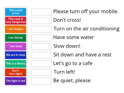 English File Elementary 2C Imperatives