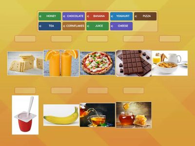Unit 3, What's for breakfast? (match up)