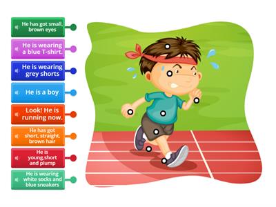 What does he look like